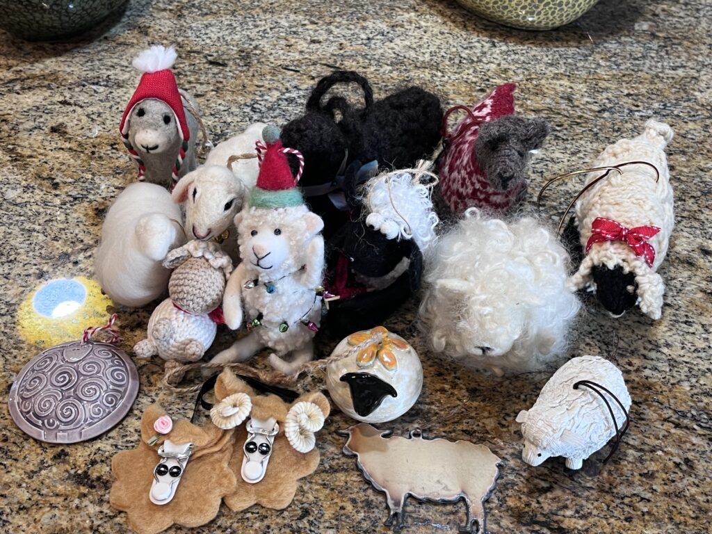 2024 Sheep Ornaments
