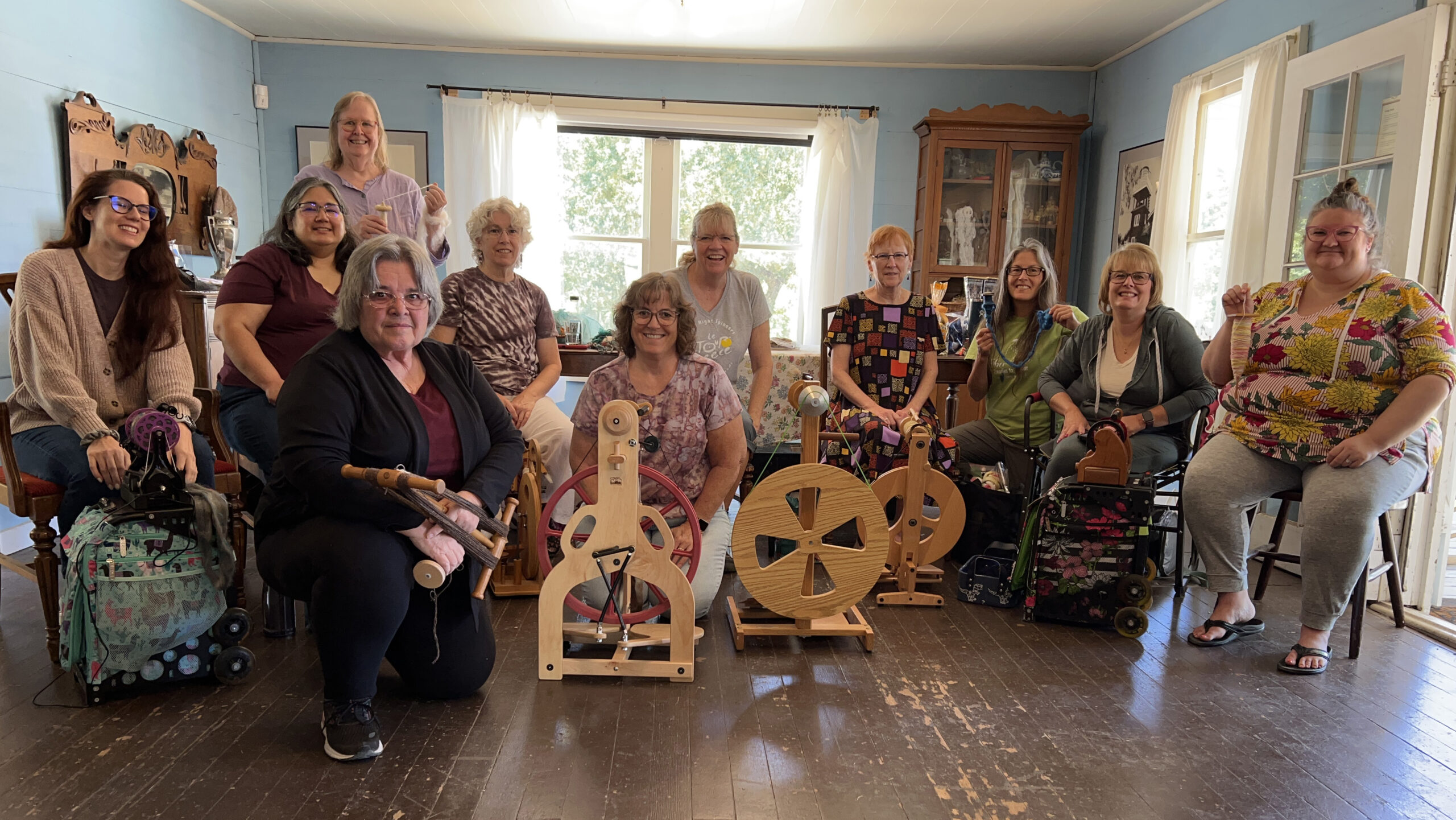 Spinning at Rodgers Ranch