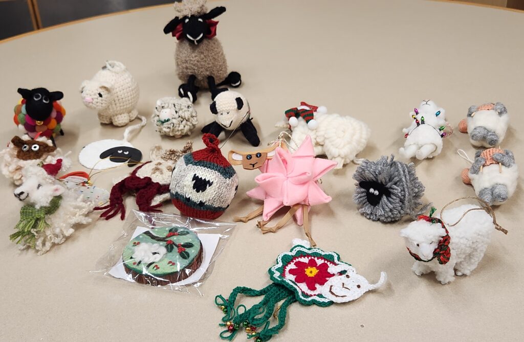 2025 sheep ornament exchange